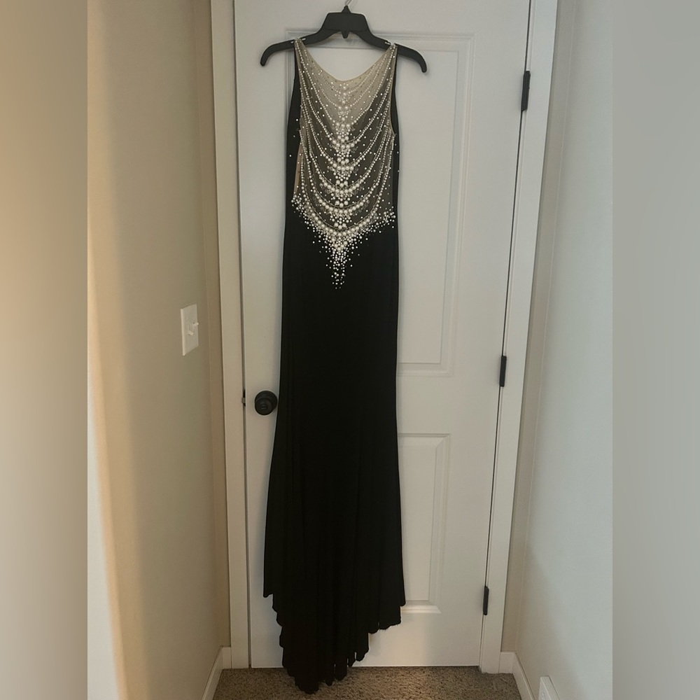 Tiffany Embellished Illusion Gown